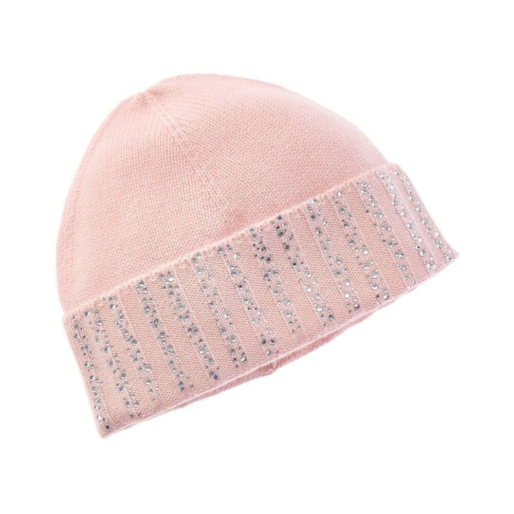 Sofiacashmere 6-Ply Cashmere Knit Hat, Pink